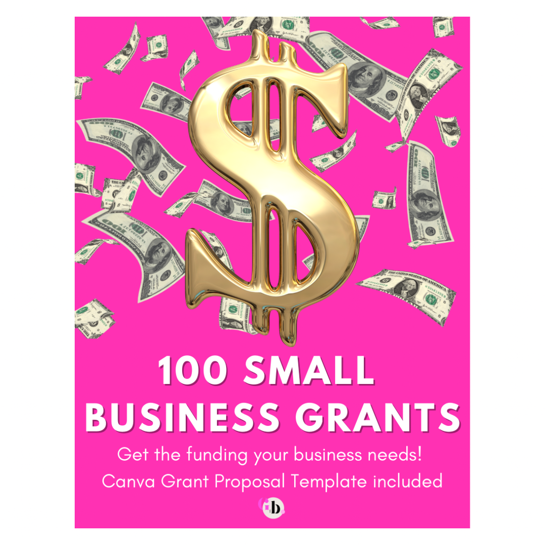 FREE Small Business Grant List 100 Business Grants + Grant Proposal