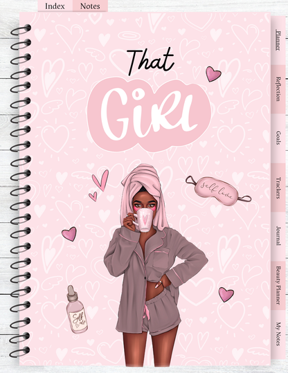 2025 That Girl Hyperlinked Digital Planner: Resell Rights Included