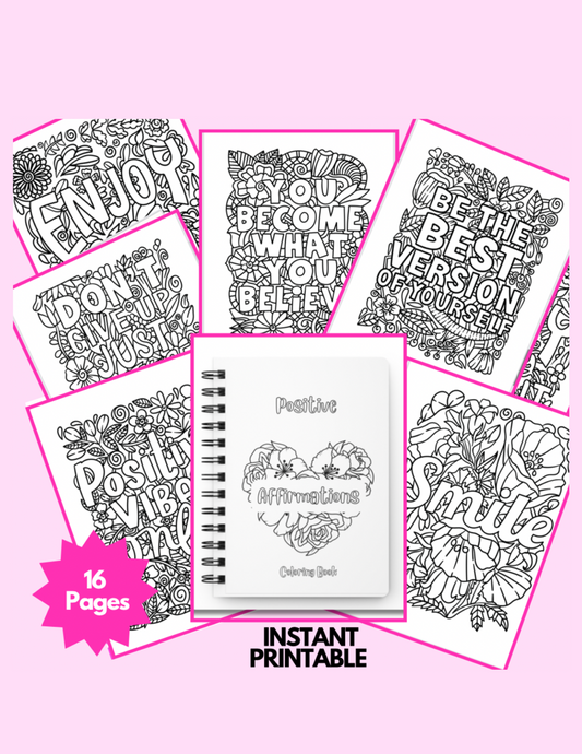 Affirmation Coloring Book