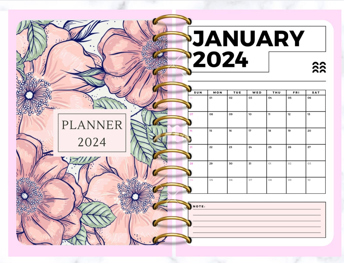 2024 Floral Planner