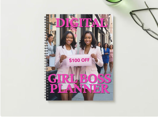 PLR PLANNER - Digital Girl Boss Planner