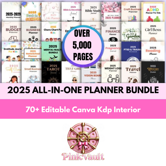 2025 All-In-One Planner Bundle