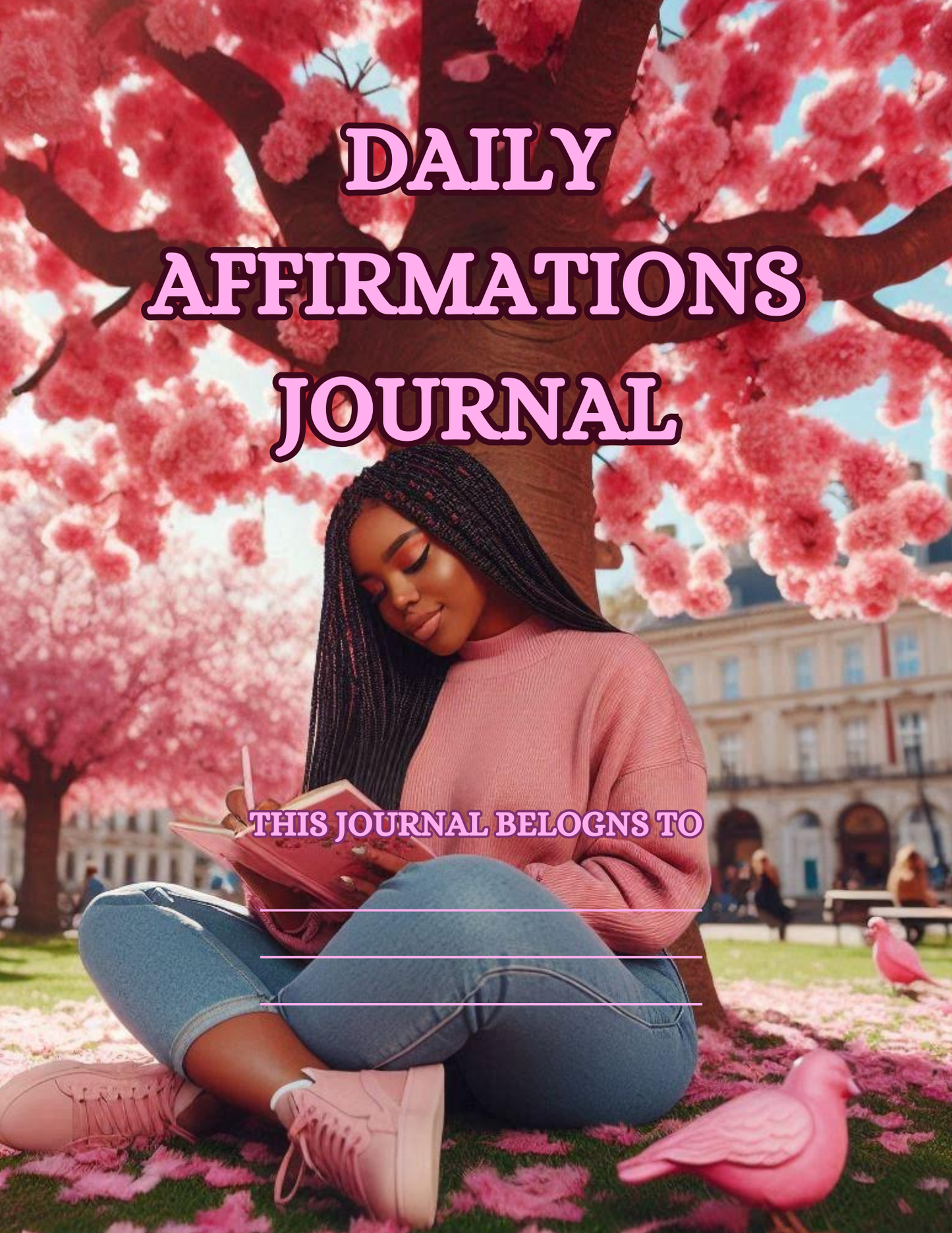 Daily Affirmations Journal Template: Resell Rights Included ⭐️