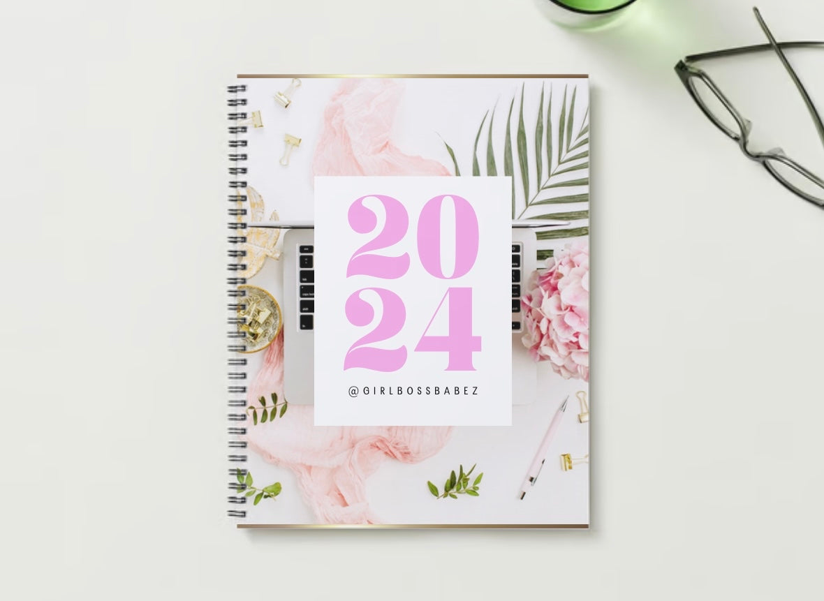 2024 Boss Babe Planner : 52 Printable Pages