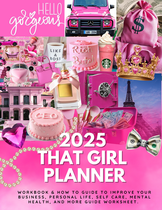 “That Girl” Lifestyle Digital Planner