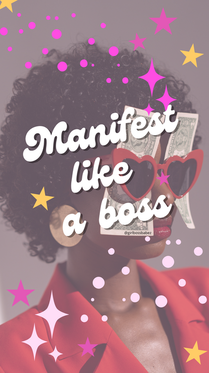 Manifest Like a Boss Planner: 211 pages: Resell Rights Included ⭐️