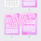 2022 Boss Babe Vision Board Planner - 20 printable pages - Pink N White Factory