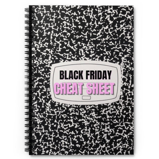 Black Friday Cheat Sheet Guide : 40 Tips & Tricks - Pink N White Factory