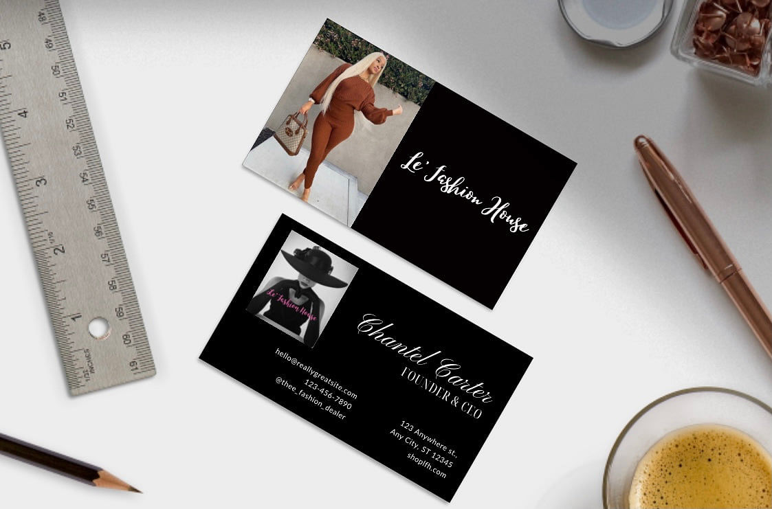 Boss Babe Marketing Bundle: Business Cards, Thank You Cards, Flyers Templates - Pink N White Factory