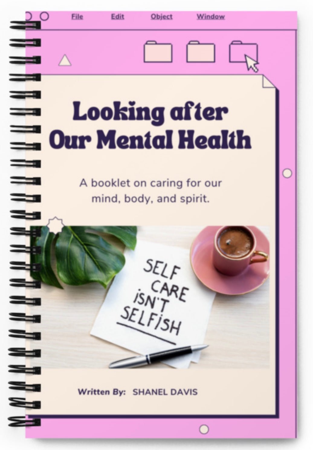 Mental Health Workbook Volume II - Pink N White Factory