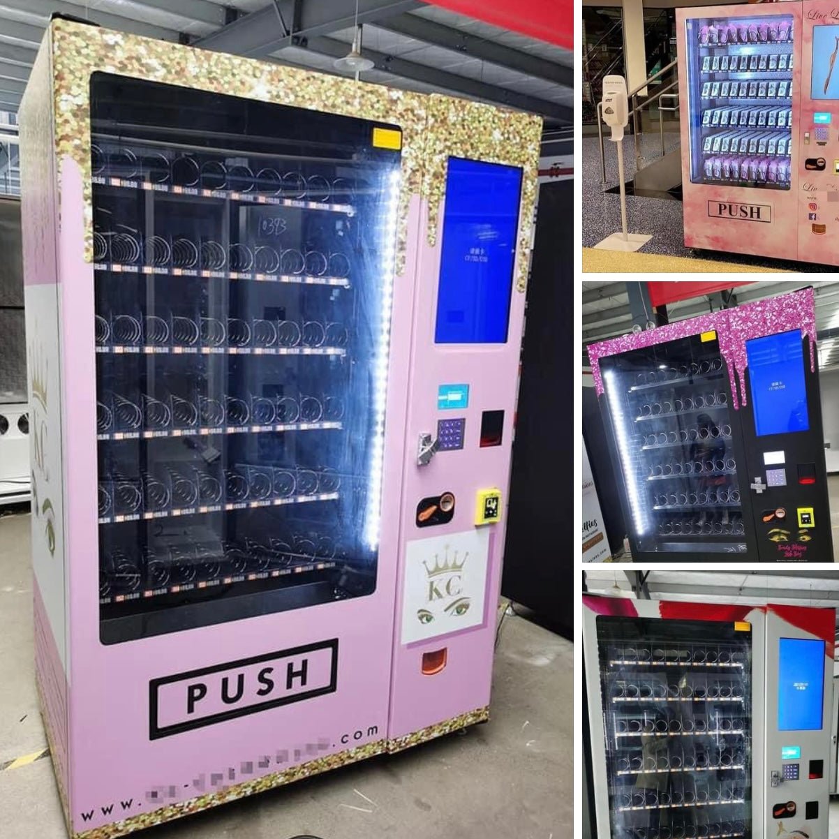 Vending Machine Vendor - Pink N White Factory